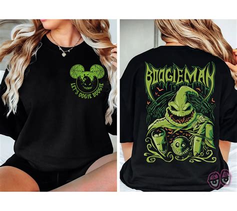 Disney Halloween Lets Oogie Boogie Shirt Mickey Ears The Nightmare