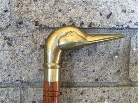 Brass Duck Handle Umbrella