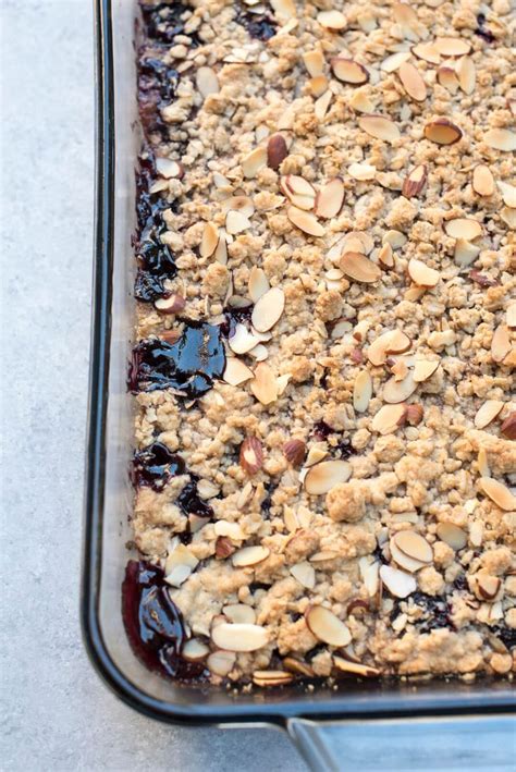 Fast And Easy Cherry Crisp Fromvalerieskitchen