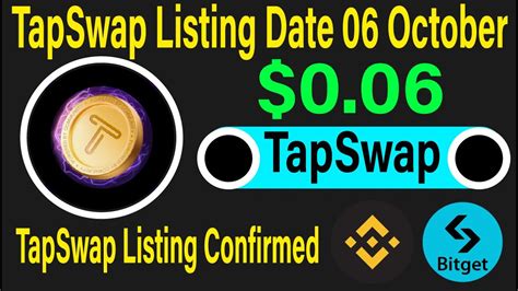 Tapswap Listing Update Price TapSwap Airdrop Listing Confirmed