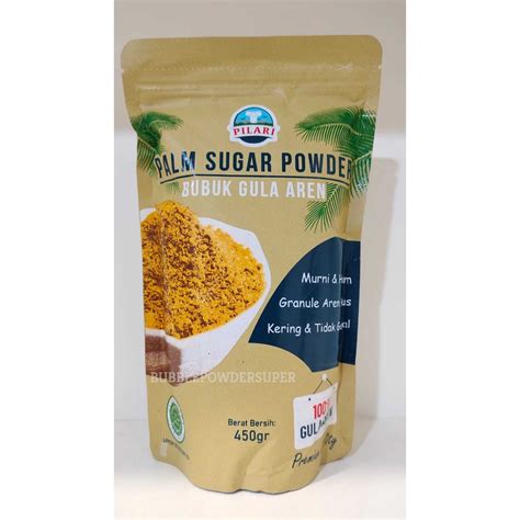 Jual Bubuk Gula Aren Brown Sugar Powder Gula Semut Palm Sugar