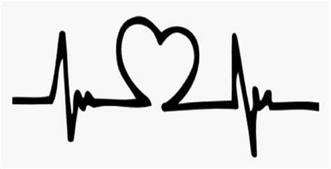 Heartbeat Clipart White Background - Love Life Line Tattoo, HD Png ...