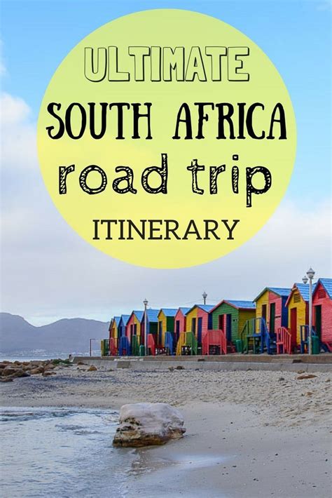 The Ultimate South Africa Itinerary With Map 2022 Artofit