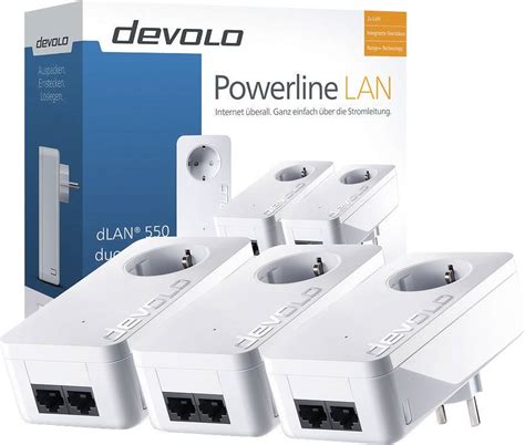 Devolo Dlan Duo Powerline Networking Kit Mbit S Conrad