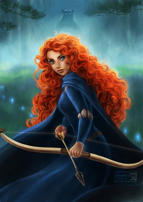 Brave Merida By Daekazu On Deviantart