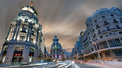 Night In Madrid Wallpapers And Images Wallpapers Pictures Photos