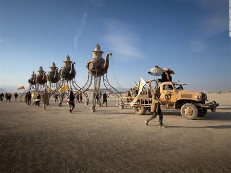 Burning Man’s Mutant Vehicles Eat Dust  And People Cnn Burning Man Art Burning Man 2016