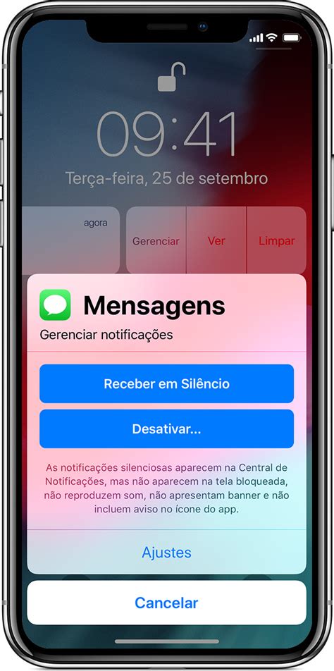 Usar As Notificações No Iphone Ipad E Ipod Touch Suporte Da Apple