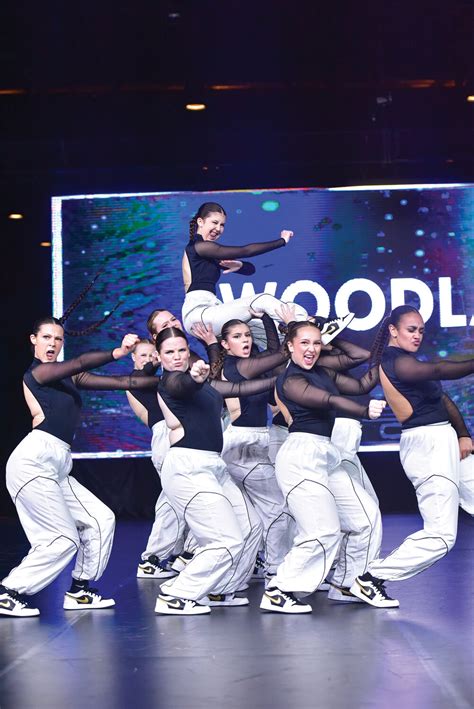 Woodland Girls Dance Team Competes At Their First National Competition