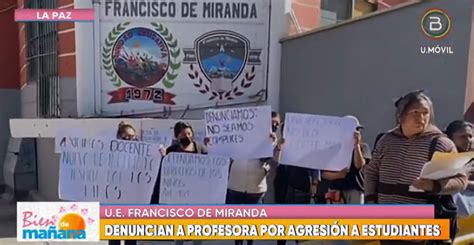 ABI Padres Denuncian A Maestra De La Unidad Educativa Francisco De