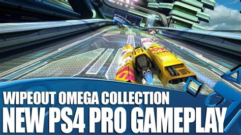 WipEout Omega Collection New PS4 Pro Gameplay YouTube