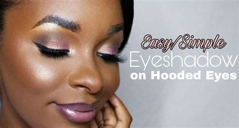 Hoodedeyemakeup Rosegoldeyeshadowquick Eyeshadoweveryday Eyeshadow