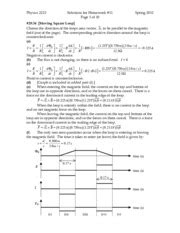 HW 11 Solns P2213 S12 Physics 2213 Solutions For Homework 11 Page 1