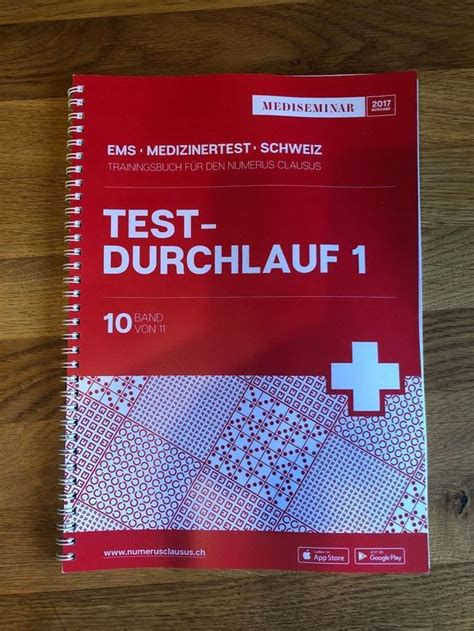 Numerus Clausus Testdurchlauf Kaufen Auf Ricardo