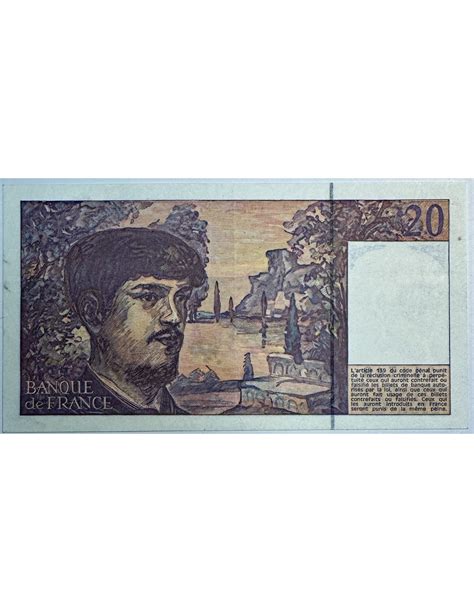 20 FRANCS DEBUSSY 1993 Billet de banque français Qualité TTB