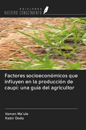 PDF Factores socioeconómicos que influyen en la producción de caupí