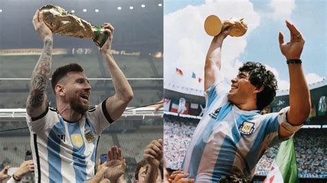 Maradona 1986 vs Messi 2022 Cómo quedaron las estadísticas 442