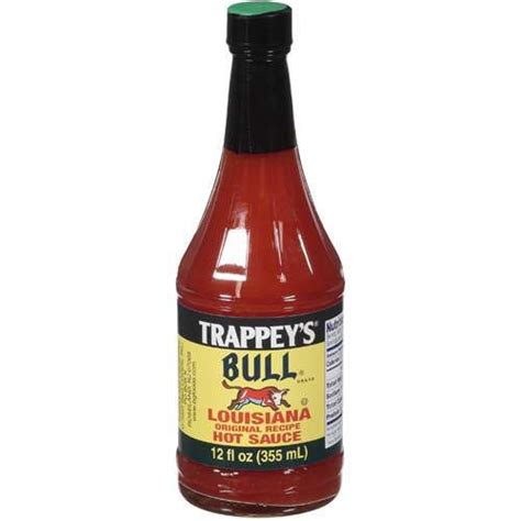 Walmart Trappey S Bull Hot Sauce 12 Fl Oz