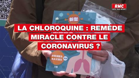 La chloroquine remède miracle contre le coronavirus