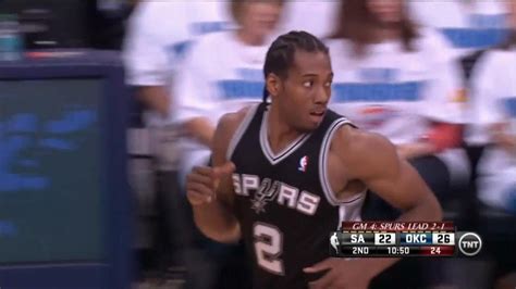 Kawhi Leonard Full Highlights Spurs Vs Thunder Game