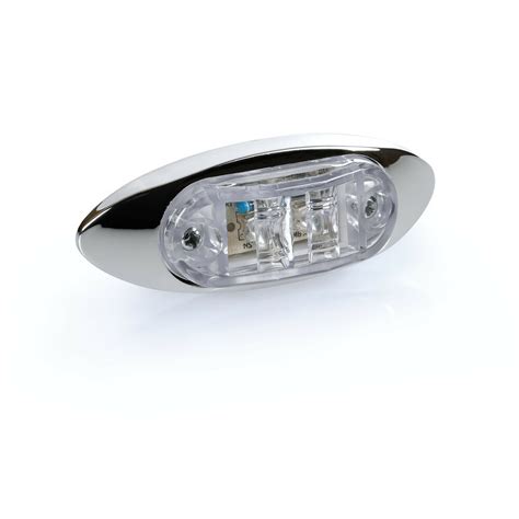 Luce A 2 Led Ingombro Camion Camper 24V Bianco