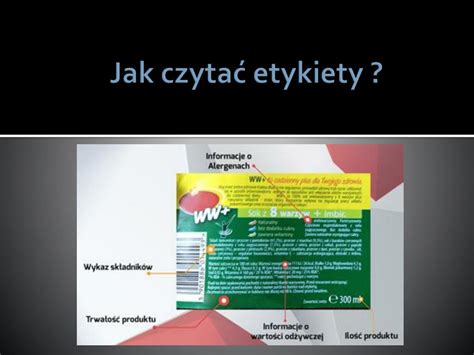 Ppt Etykiety Na Produktach Spo Ywczych Powerpoint Presentation Free