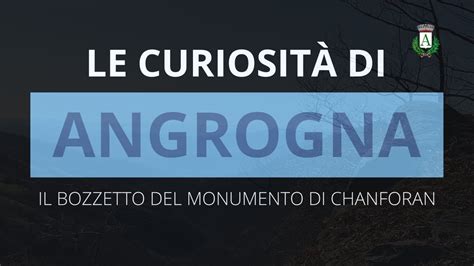 Il Bozzetto Del Monumento Di Chanforan YouTube