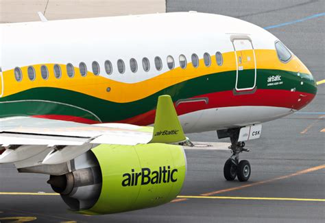 YL CSK Air Baltic Airbus A220 300 By Lucas Wu AeroXplorer Photo