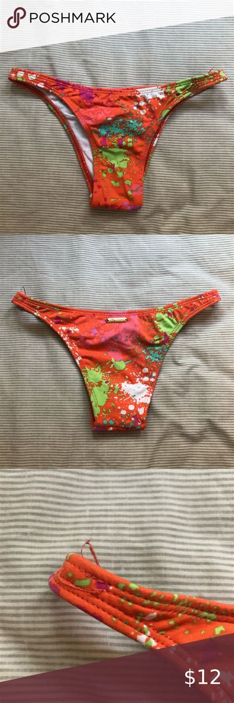 San Lorenzo Cheeky Printed Bikini Bottom Bikinis Bikini Bottoms