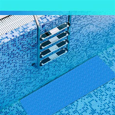 Tapis d échelle de piscine antidérapant 23 x 90 cm pour piscine hors