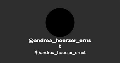 Andrea Hoerzer Ernst Instagram Facebook Linktree