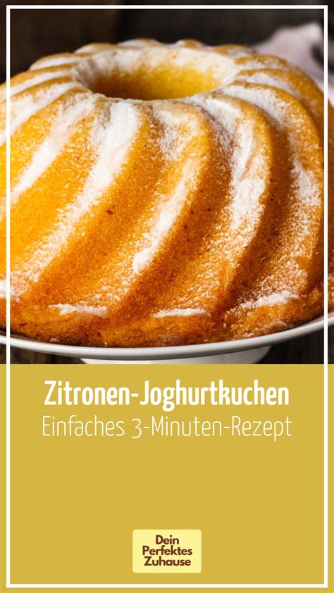 Zitronen Joghurt Kuchen Artofit