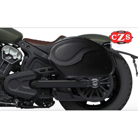 Alforjas R Gidas Indian Scout Vendetta B Sicas Espec Fica Marr N Cuero