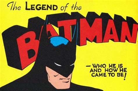 The Secret Origins of Batman - Brooklyn Comic Shop