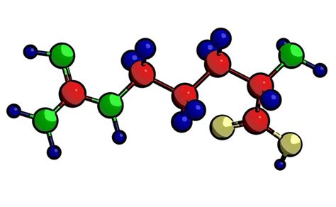 Molecular structure of L-arginine Stock Photo by ©Raimund14 126384224