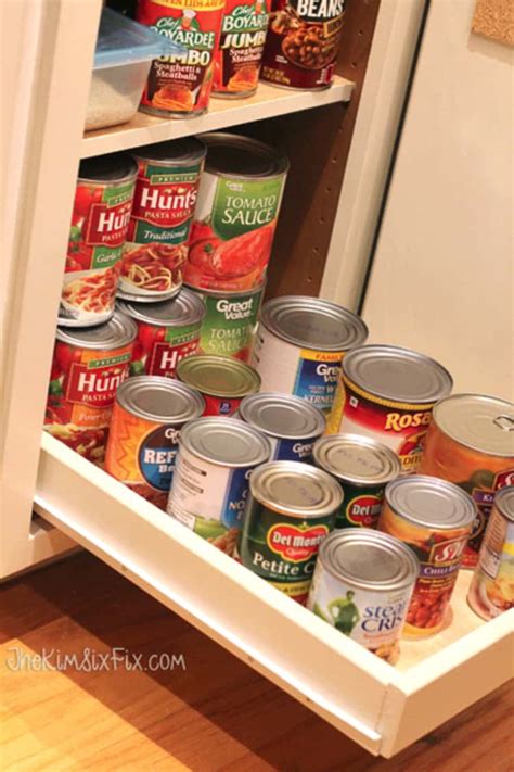 Canned Food Storage Cabinet