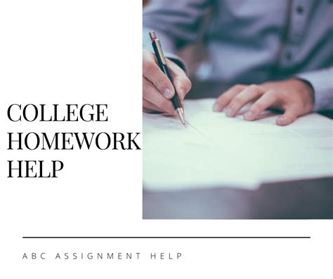 Looking For Incredible and Authentic online College Homework? For complete College Homework help ...