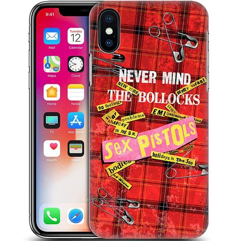 Sex Pistols セックスピストルズ デビュー45周年記念 Tartan Print Song Art ハードcase Iphoneケース 【公式 オフィシャルアイテム】