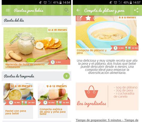 La Nueva Aplicación Móvil “recetas Para Bebés” Recetas Para Bebes