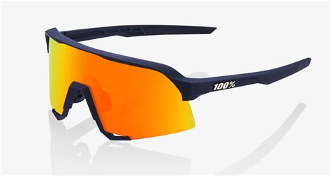 100 S3 Baseball Sunglasses Navy W Hiper Red Lens 139 43 Bases Loaded