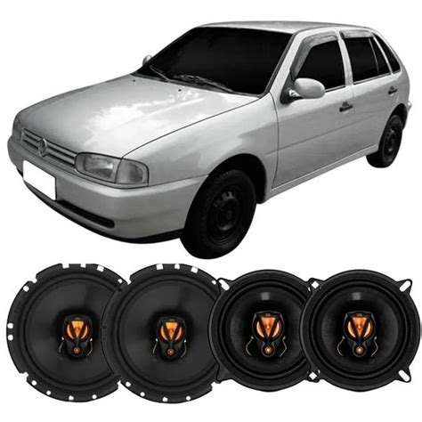 Jbl Kit 04 Alto Falante Original Volkswagen Gol G2 6 E 5 Polegadas 200w