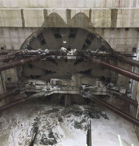 Seattle S Tunnel Machine Bertha Breaks Through Nearly Years Later