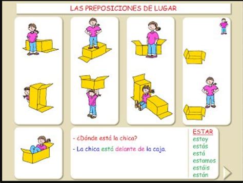 Preposiciones De Lugar Prepositions Of Place Diagram 59 Off