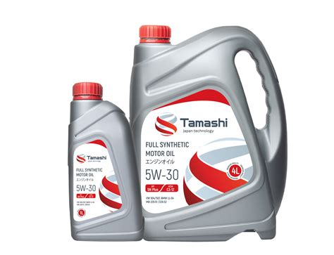 Легковые моторные масла TAMASHI