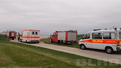 Einsatz Unterstützung der FF Otterndorf vom 22 07 2019 DLRG e V