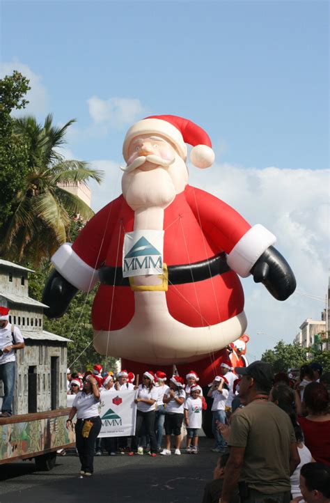 Jingle Santa Parade Balloon Fabulous Inflatables Christmas Parade