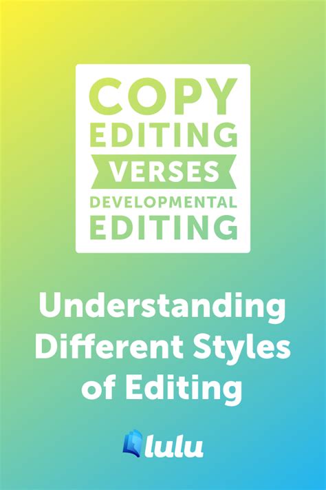 Understanding Different Styles of Editing | Misspelled words, Copy editing, Basic facts