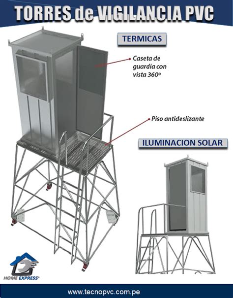 Torres De Vigilancia Y Salvamento De Pvc Tecnopvc