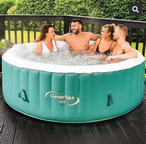 Cleverspa Inyo Inflatable Hot Tub Person Brand New Free Delivery For Sale From