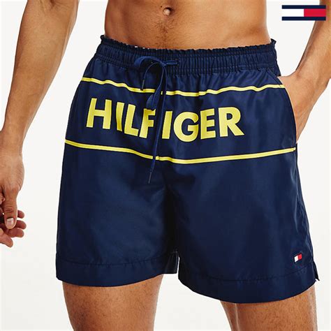 Tommy Hilfiger Short De Bain Um0um01712 Bleu Marine